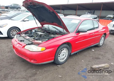 2002 Chevrolet Monte Carlo Ls из США, поврежденный, VIN 2G1WW12E929127600